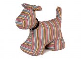 Candy Stripe Dog Doorstop Candy Stripe Dog Doorstop