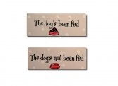Dog's Been Fed/Not Fed Hanging Sign Dog's Been Fed/Not Fed Hanging Sign