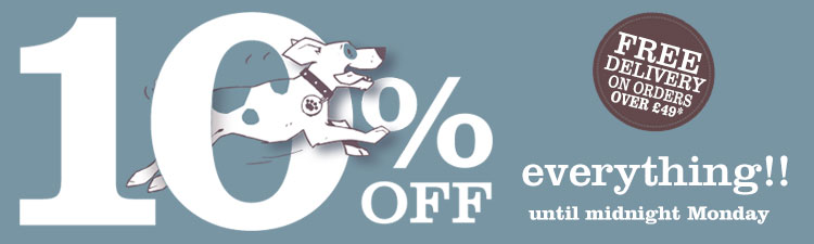 10% off everything at Muddy Paws