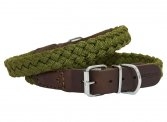 Braided Nylon Leather Collar