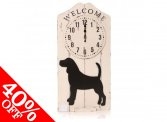 "Welcome" Wall Clock