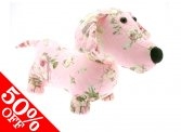 Quilted Dachshund Doorstop