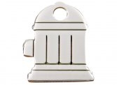 Engraved Stainless Steel Fire Hydrant Dog Tag