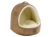 Faux Sheepskin Igloo Cat Bed