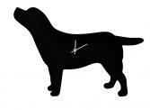 Labrador Clock with moving tail
