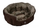 Lyon Faux Fur Snuggle Bed