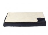 Memory Foam Mattress with Faux Sheepskin Topper