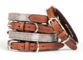 Slate Tweed Dog Collar