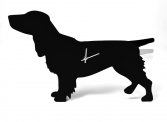 Spaniel Clock with moving Tail